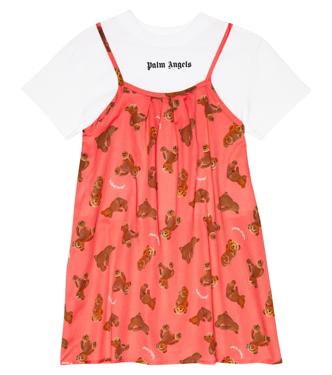 Платье из хлопка с принтом Palm Angels, разноцветный
Платье из хлопка с принтом Palm Angels, разноцветный