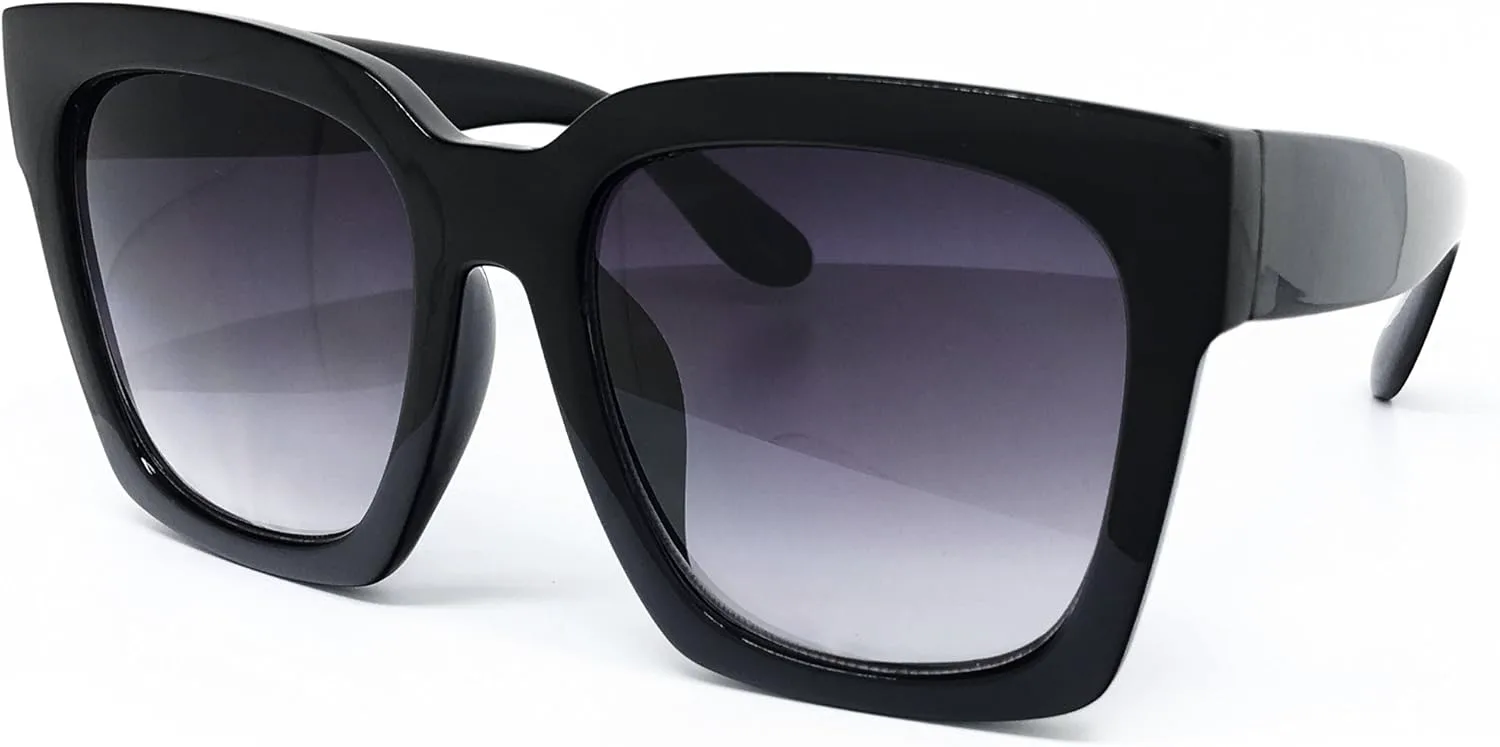 7151 Премиальные солнцезащитные очки большого размера для женщин и мужчин, с зеркальными линзами, в стиле «фанки» (большой размер, черные) O2 eyewear, Black
7151 Премиальные солнцезащитные очки большого размера для женщин и мужчин, с зеркальными линзами, в стиле «фанки» (большой размер, черные) O2 eyewear, Black