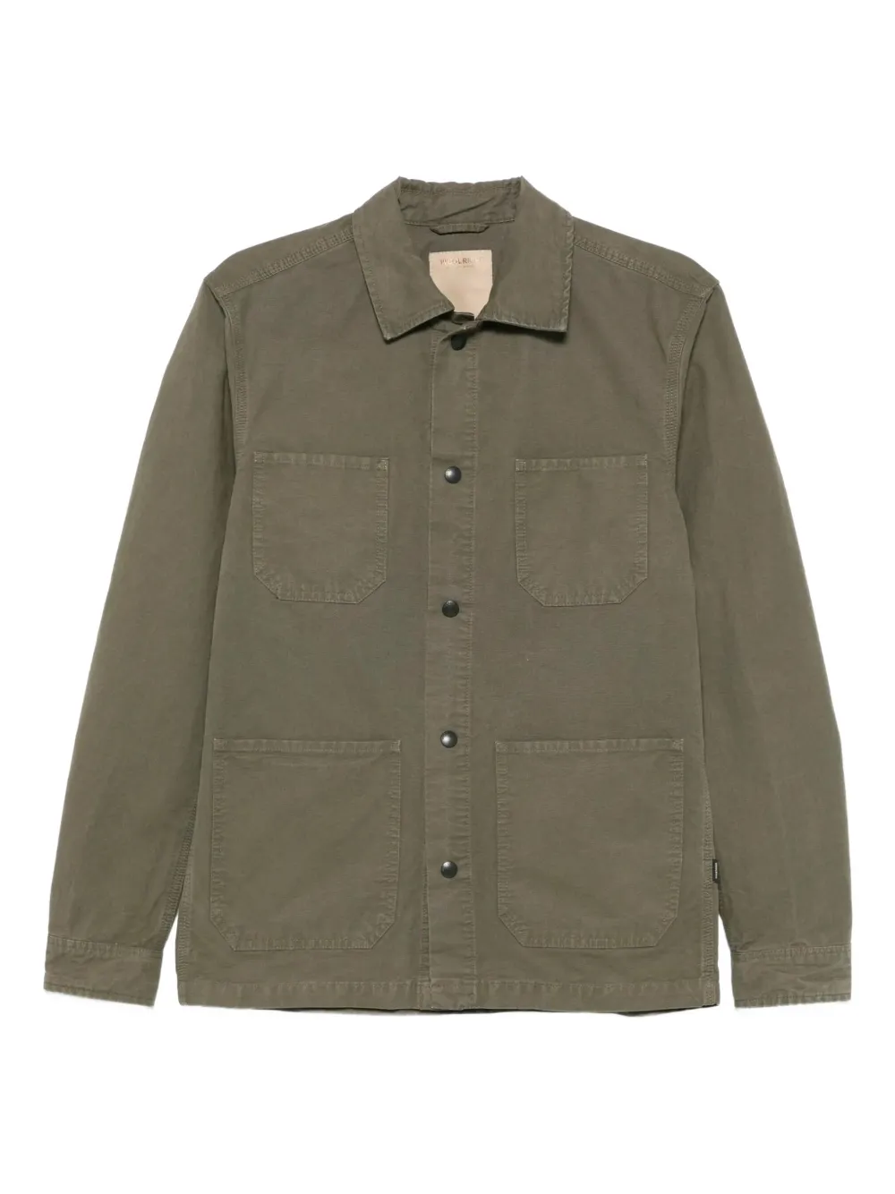 Жакет с застежкой на пуговицы и карманом WOOLRICH, зеленый
Жакет с застежкой на пуговицы и карманом WOOLRICH, зеленый