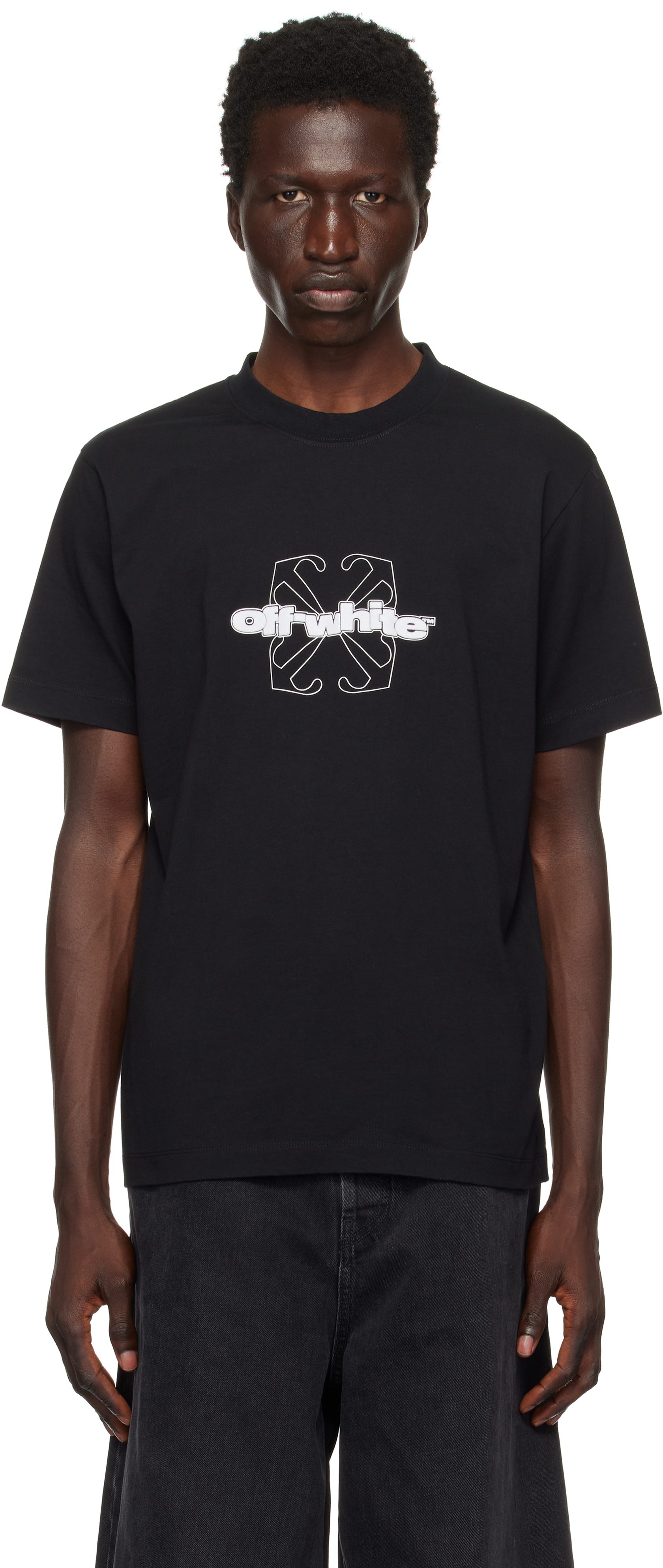 Черная футболка Flock Arrow Slim Off-White
Черная футболка Flock Arrow Slim Off-White