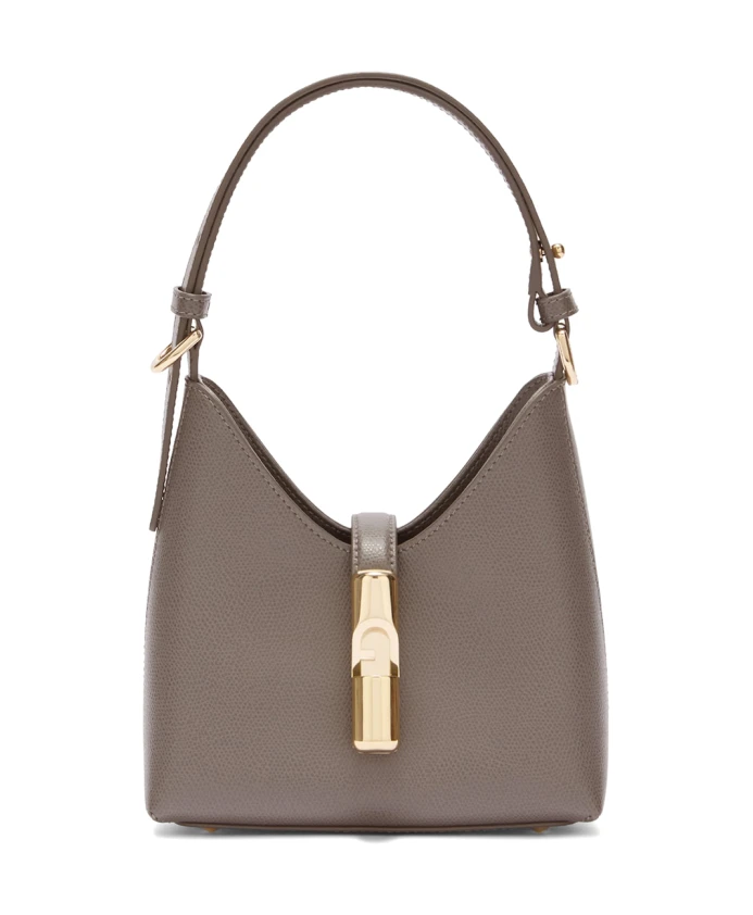 Мини-Сумка-Хобо Iride Furla, серый
Мини-Сумка-Хобо Iride Furla, серый