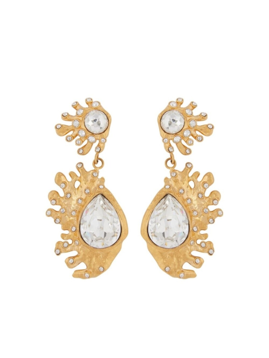 Серьги с кристаллами кактуса Oscar de la Renta, золотой
Серьги с кристаллами кактуса Oscar de la Renta, золотой