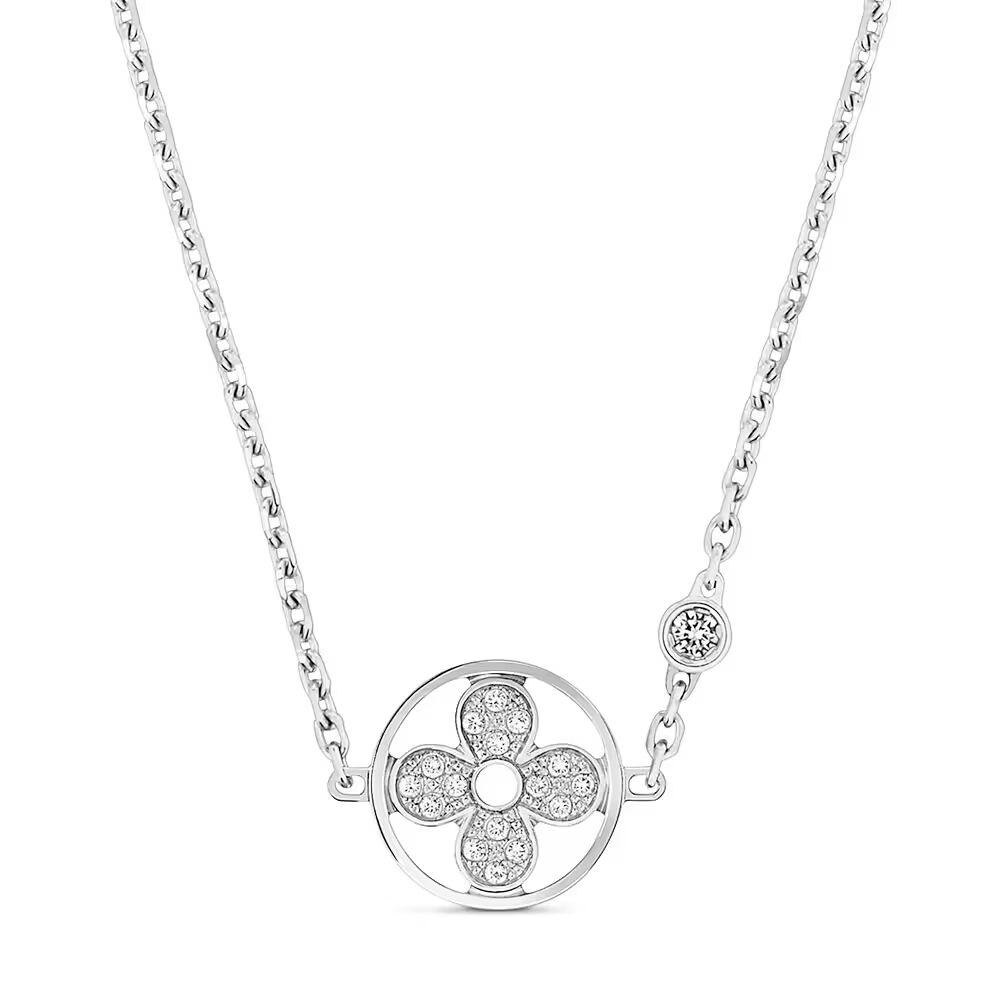 Подвеска «Идиллия» из белого золота с бриллиантами Louis Vuitton, серебряный
Подвеска «Идиллия» из белого золота с бриллиантами Louis Vuitton, серебряный