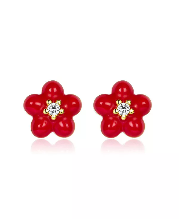Маленькие красные серьги-ромашки Anna Zuckerman, red
Маленькие красные серьги-ромашки Anna Zuckerman, red