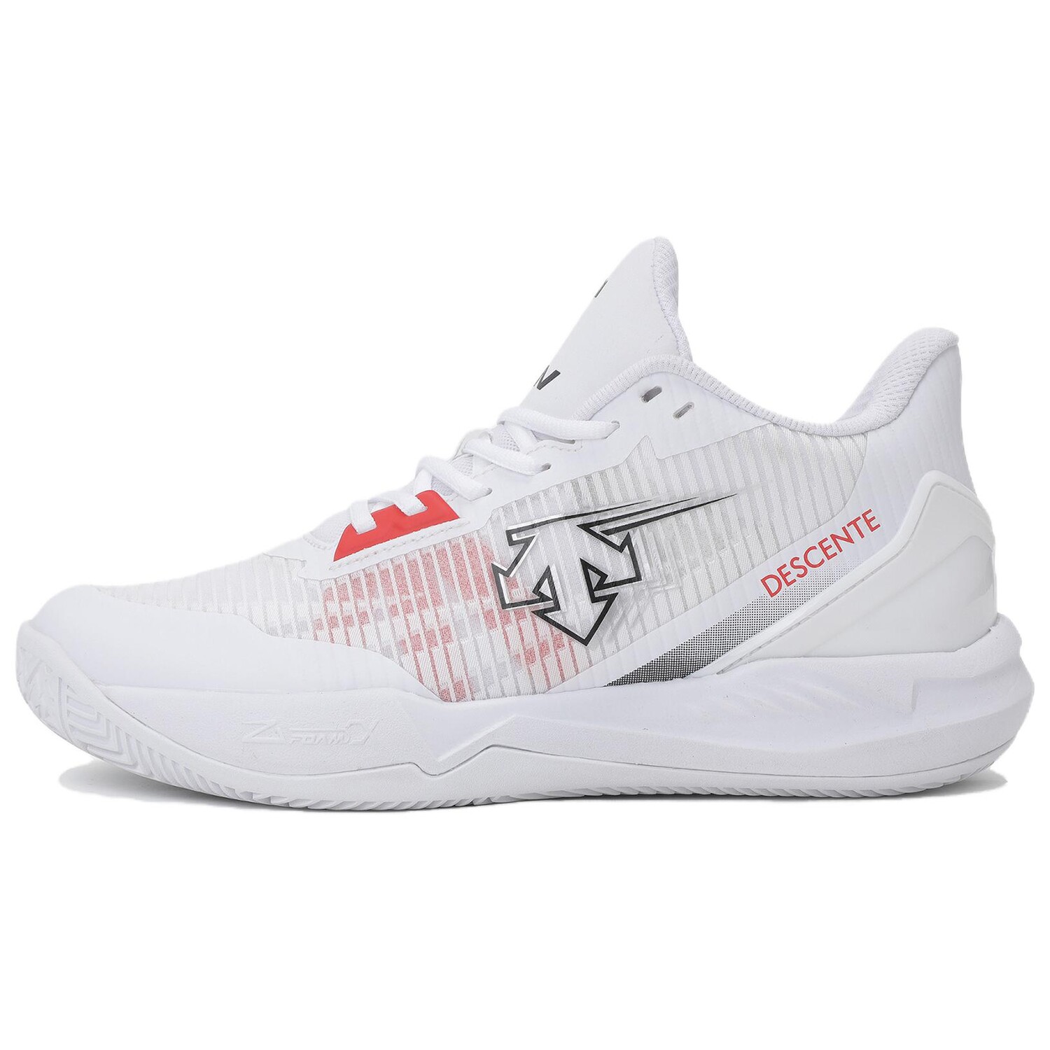Баскетбольные кроссовки унисекс с низким верхом белые/красные Descente
Баскетбольные кроссовки унисекс с низким верхом белые/красные Descente
