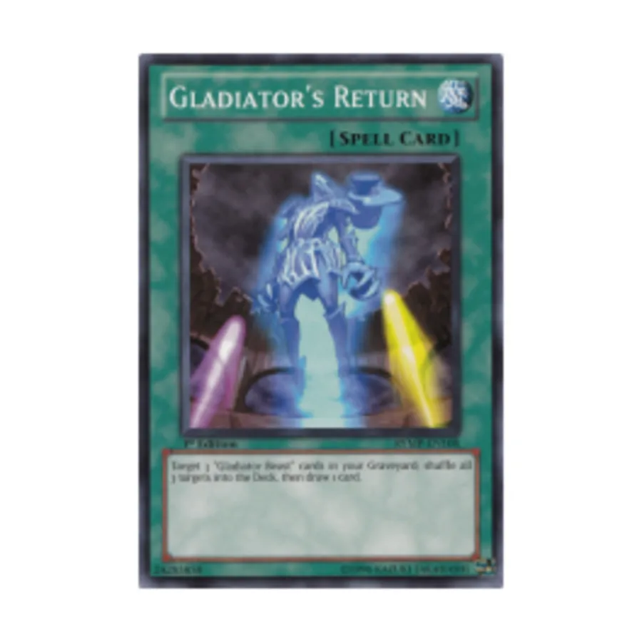 CCG Возвращение гладиатора (Обычный), Yu-Gi-Oh - Ra Yellow Mega-Pack - Singles
CCG Возвращение гладиатора (Обычный), Yu-Gi-Oh - Ra Yellow Mega-Pack - Singles