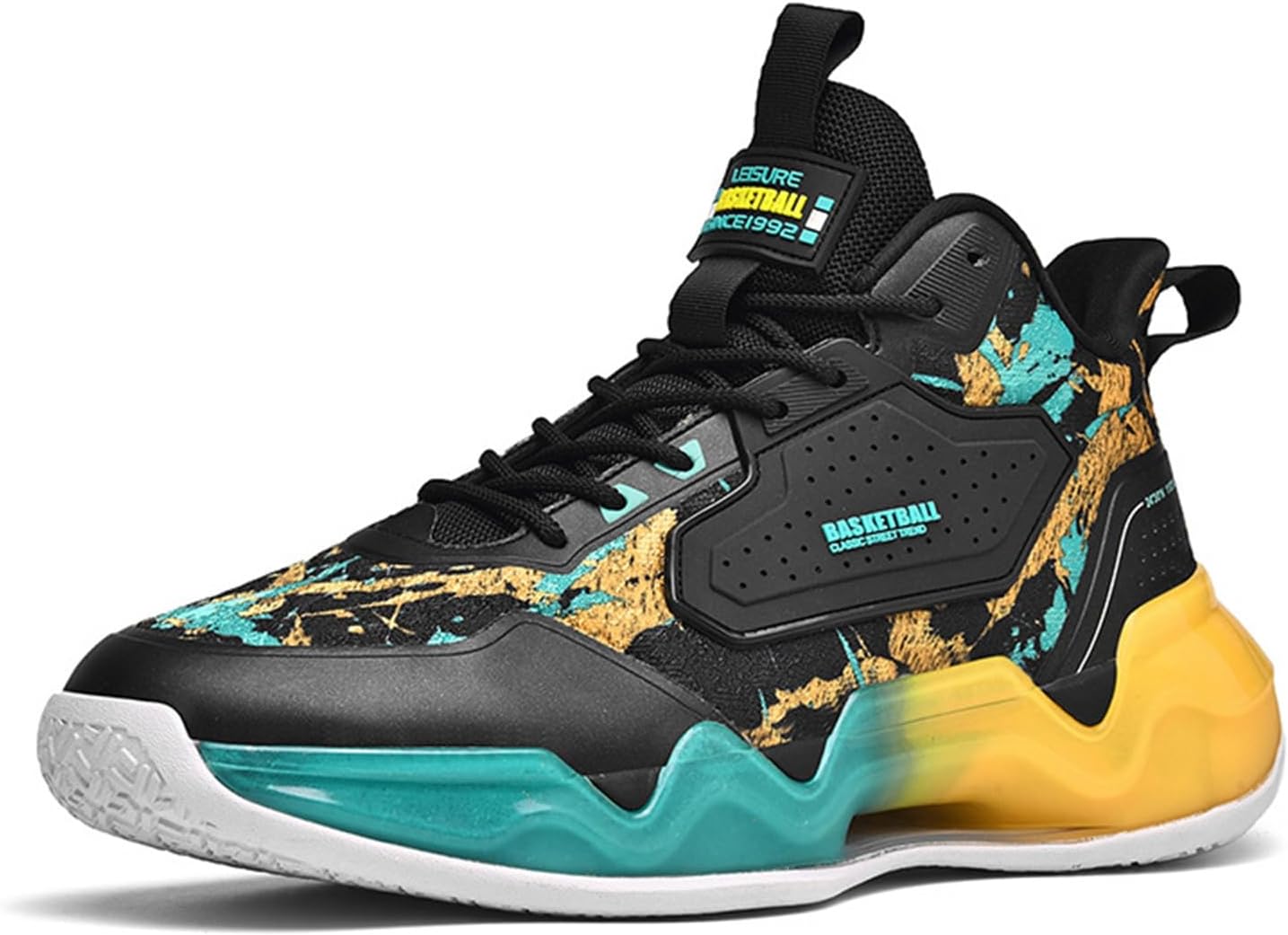 Мужские баскетбольные кроссовки DHAEY, унисекс, модные кроссовки, легкие, дышащие, спортивные беговые кроссовки с поддержкой свода стопы для баскетбола (Цвет: зеленый, Размер: 12.5 женский / 11 мужской)
Мужские баскетбольные кроссовки DHAEY, унисекс, модные кроссовки, легкие, дышащие, спортивные беговые кроссовки с поддержкой свода стопы для баскетбола (Цвет: зеленый, Размер: 12.5 женский / 11 мужской)