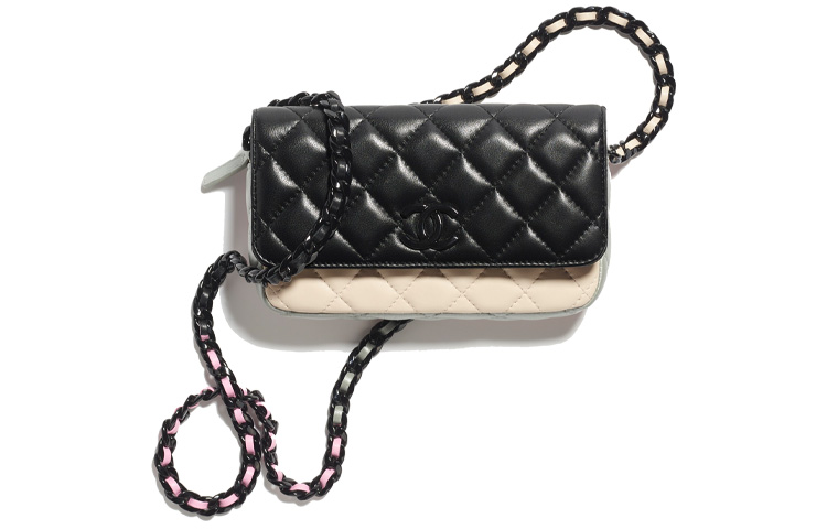 Кожаный клатч на ремне через плечо, женская сумка-кошелек для телефона Чёрный/Бежевый CHANEL
Кожаный клатч на ремне через плечо, женская сумка-кошелек для телефона Чёрный/Бежевый CHANEL