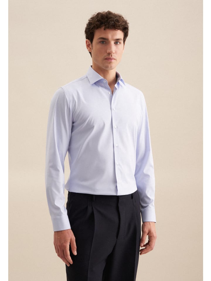 Рубашка Seidensticker, светло-синий
Рубашка Seidensticker, светло-синий