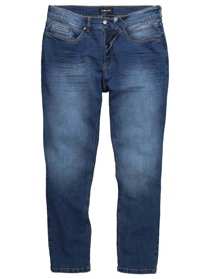 Джинсы из синего денима Men Plus
Джинсы из синего денима Men Plus