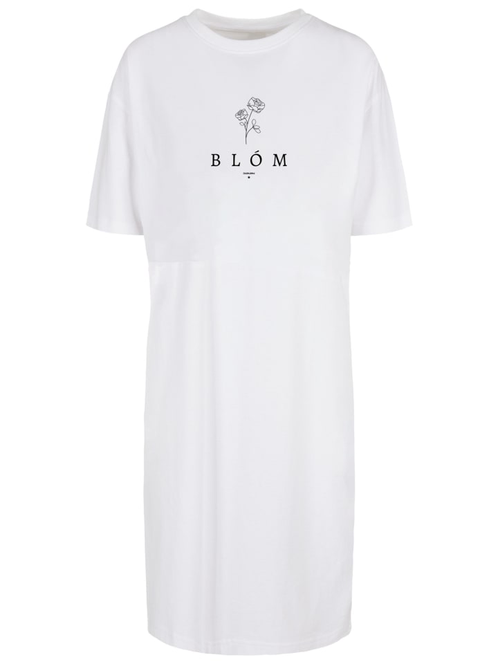 Короткое платье F4NT4STIC Oversize Kleid Blóm Rose, белый
Короткое платье F4NT4STIC Oversize Kleid Blóm Rose, белый