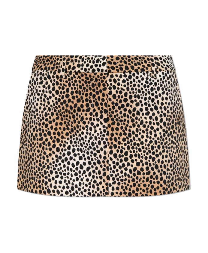 Юбка с анималистичным узором Michael Kors, бежевый
Юбка с анималистичным узором Michael Kors, бежевый