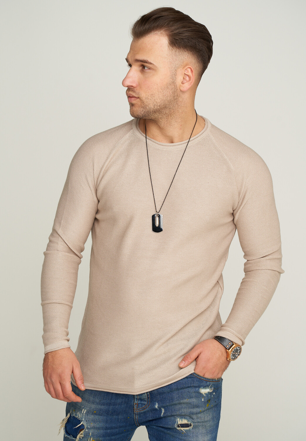 Пуловер CARISMA Strick CRBELEN, бежевый
Пуловер CARISMA Strick CRBELEN, бежевый