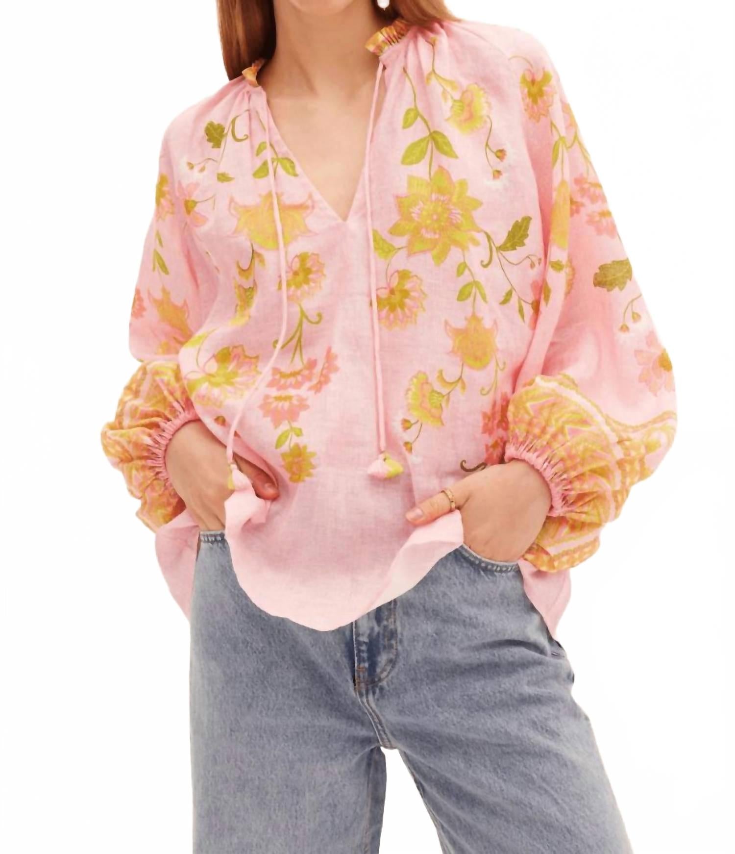 Руэллия Блузка с кисточками в цвете Мейбл Пинк Kate Ford, розовый
Руэллия Блузка с кисточками в цвете Мейбл Пинк Kate Ford, розовый