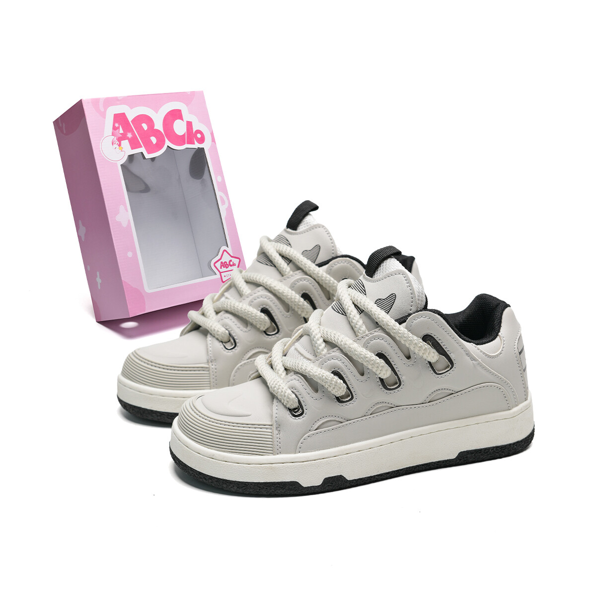 Кеды, обувь для скейтборда унисекс с низким верхом Abcio, цвет Gray Black
Кеды, обувь для скейтборда унисекс с низким верхом Abcio, цвет Gray Black