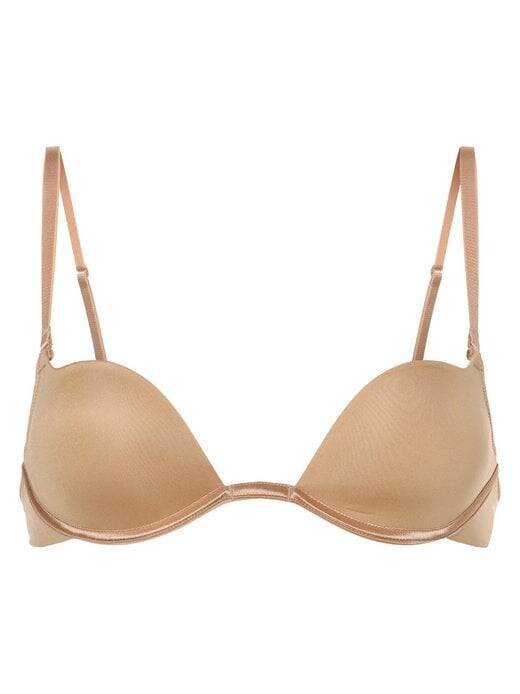 Бюстгальтер на косточках с мягкими многофункциональными бретелями. Mey, бежевый
Бюстгальтер на косточках с мягкими многофункциональными бретелями. Mey, бежевый