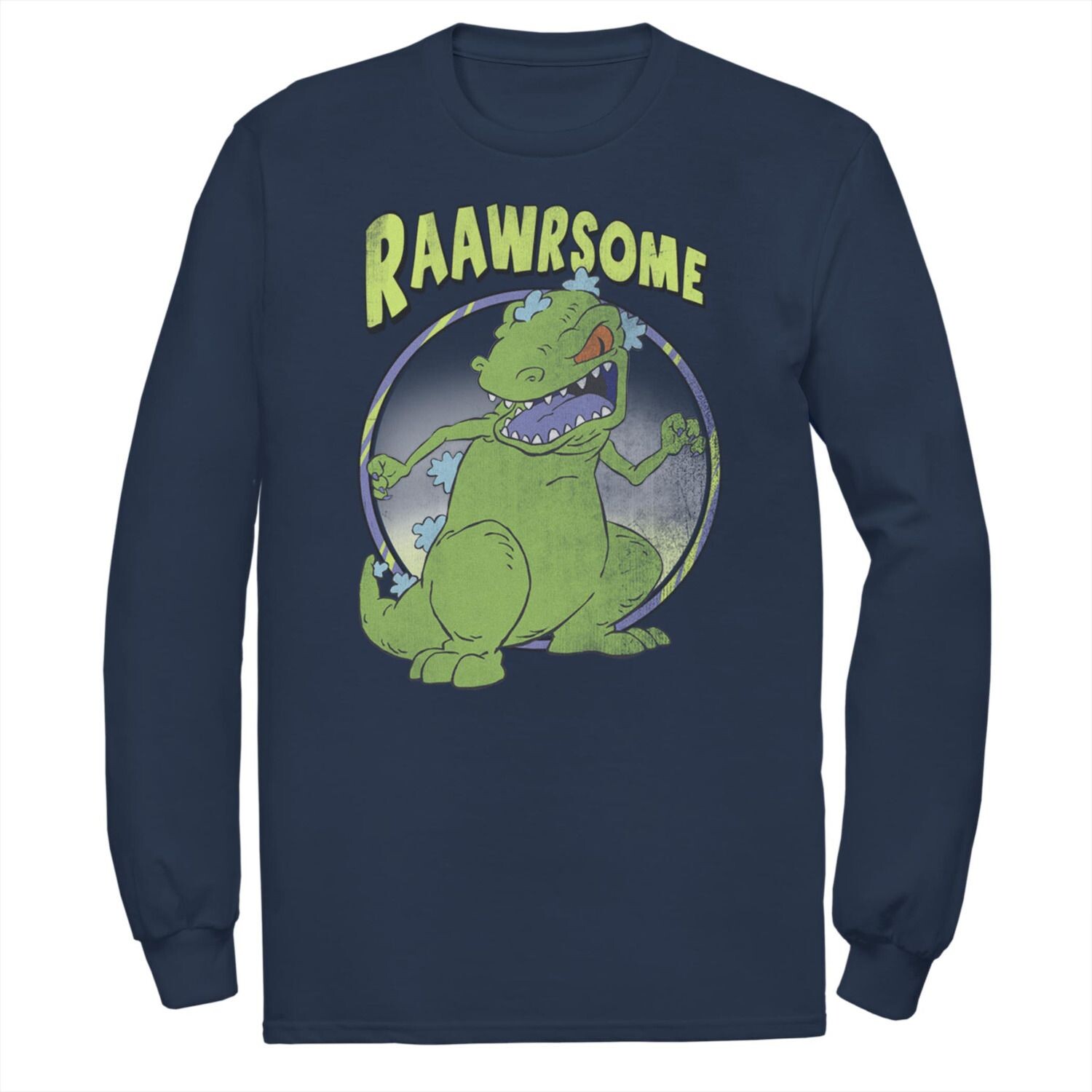 Мужская футболка с длинными рукавами Rugrats Reptar Raawrsome Licensed Character
Мужская футболка с длинными рукавами Rugrats Reptar Raawrsome Licensed Character