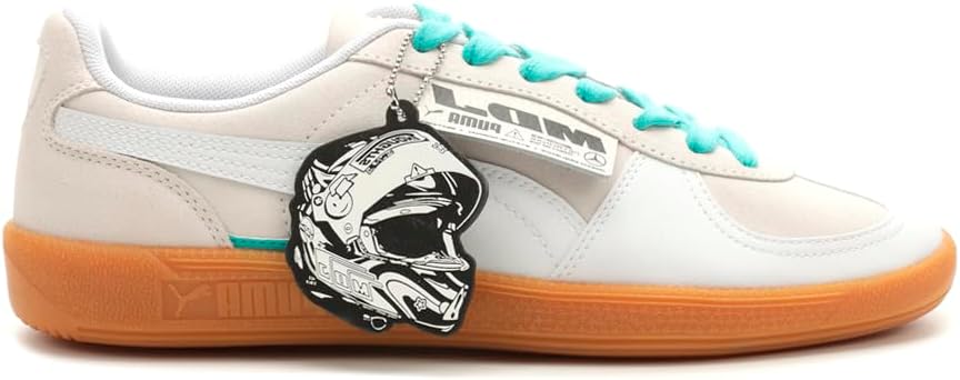 Мужские кроссовки PUMA Mercedes AMG Petronas F1 X Mad Dog Jones Palermo с шнуровкой - Повседневные, Off White, слоновая кость
Мужские кроссовки PUMA Mercedes AMG Petronas F1 X Mad Dog Jones Palermo с шнуровкой - Повседневные, Off White, слоновая кость