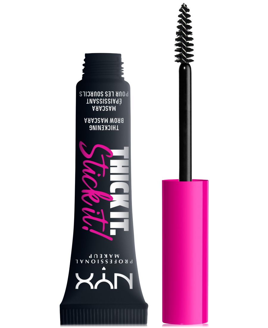 Утолщающая тушь для бровей Thick It. Stick It NYX Professional Makeup, черный
Утолщающая тушь для бровей Thick It. Stick It NYX Professional Makeup, черный