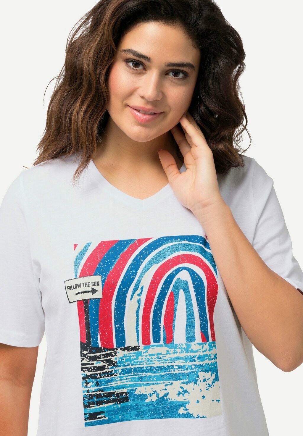 Футболка с принтом BLOCK SHORT SLEEVE GRAPHIC Ulla Popken, белый
Футболка с принтом BLOCK SHORT SLEEVE GRAPHIC Ulla Popken, белый