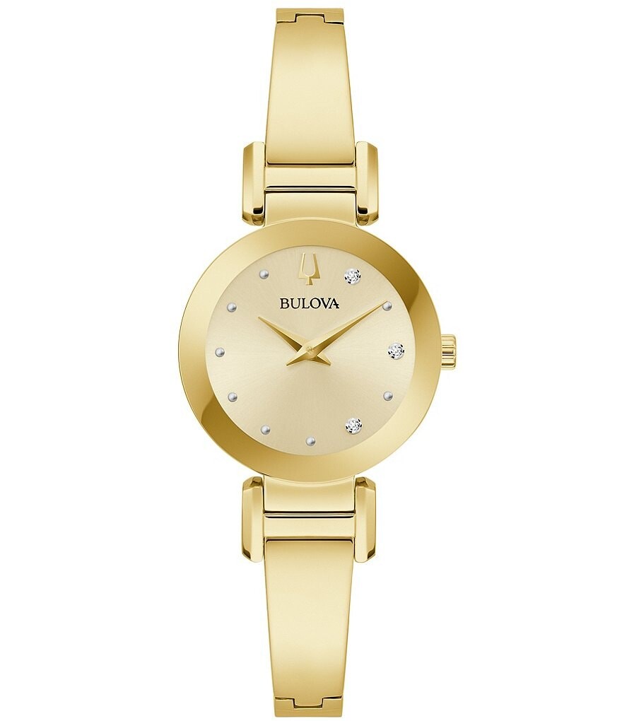 Женские современные кварцевые аналоговые часы Bulova Marc Anthony с браслетом, золотой
Женские современные кварцевые аналоговые часы Bulova Marc Anthony с браслетом, золотой