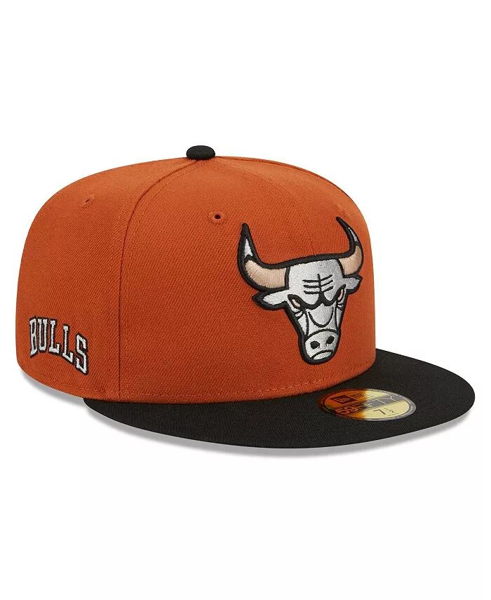 Мужская кепка цвета ржавчины, черная Chicago Bulls Two-Tone 59FIFTY Fitted Hat New Era
Мужская кепка цвета ржавчины, черная Chicago Bulls Two-Tone 59FIFTY Fitted Hat New Era