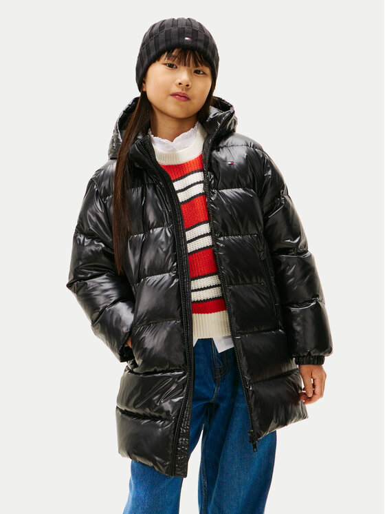 Пуховик regular fit Essential KG0KG08761 D Tommy Hilfiger, черный
Пуховик regular fit Essential KG0KG08761 D Tommy Hilfiger, черный