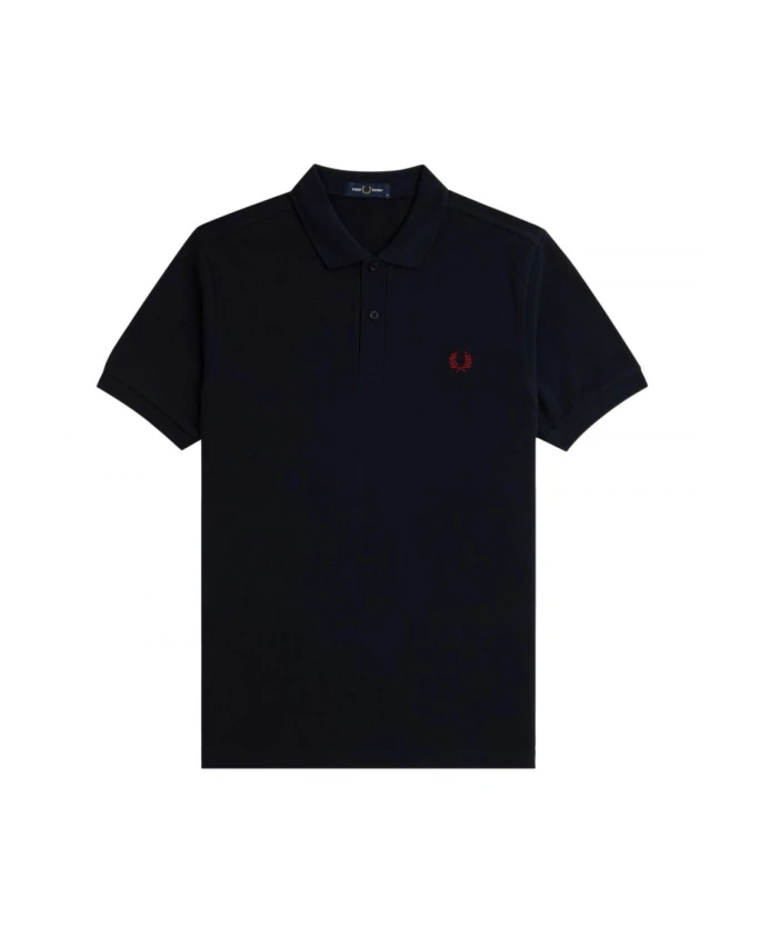 Классическая однотонная рубашка поло Fred Perry, синий
Классическая однотонная рубашка поло Fred Perry, синий