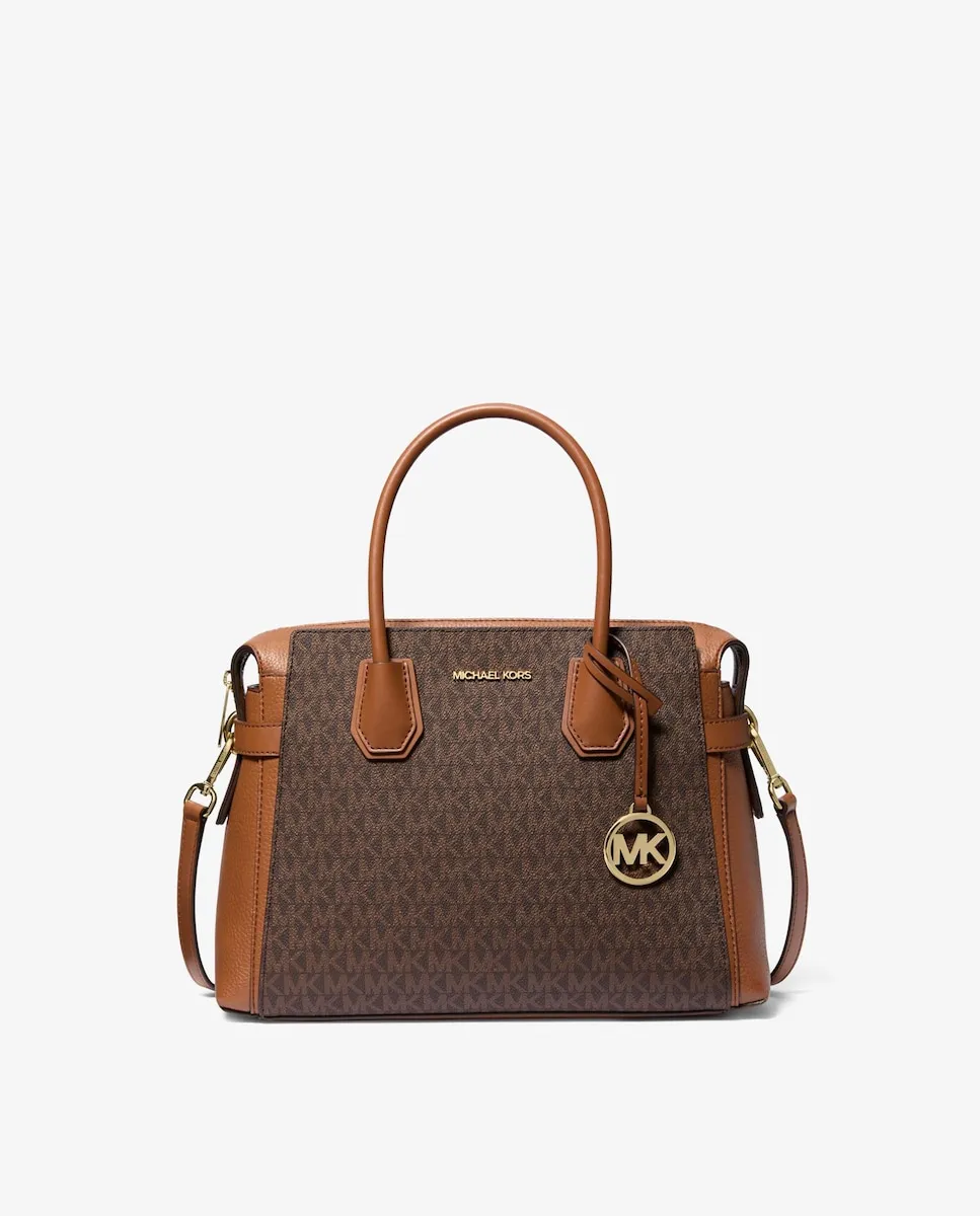 Женская сумка-мессенджер Mercer, средняя, с логотипом принт Michael Michael Kors, темно-коричневый
Женская сумка-мессенджер Mercer, средняя, с логотипом принт Michael Michael Kors, темно-коричневый