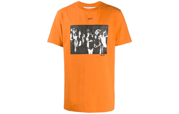 Футболка с изображением аэрозольной краски Off-White, оранжевый
Футболка с изображением аэрозольной краски Off-White, оранжевый