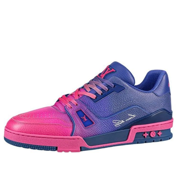 Кроссовки trainer sneakers 'purple pink' Louis Vuitton, розовый 
Кроссовки trainer sneakers 'purple pink' Louis Vuitton, розовый