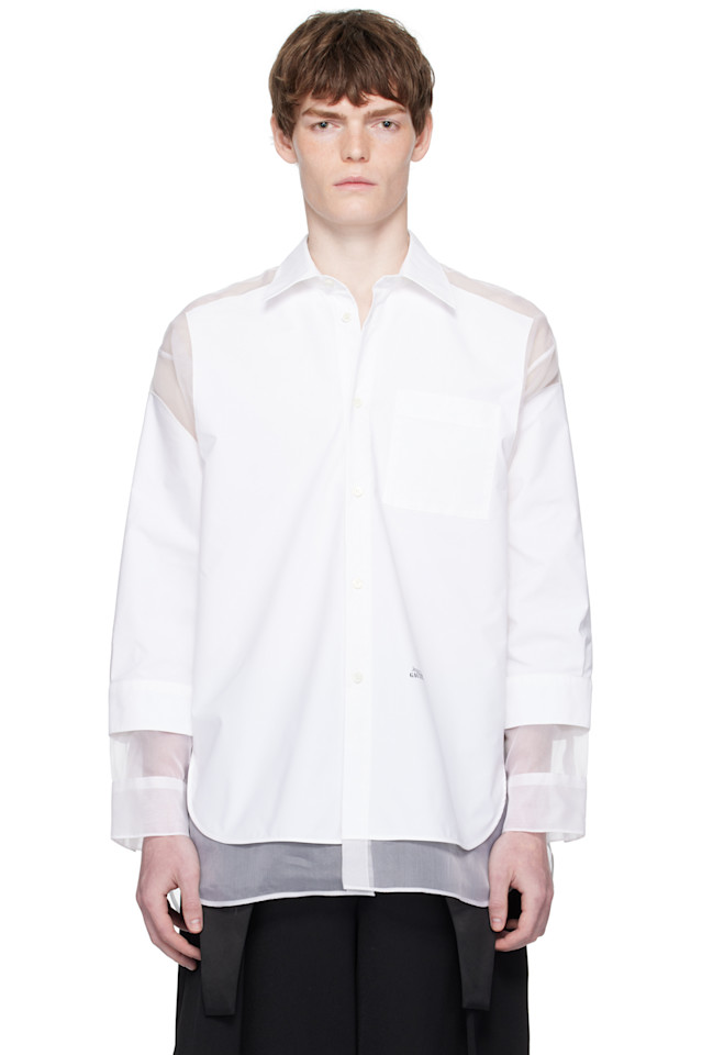 Рубашка petit grand' Jean Paul Gaultier, белый
Рубашка petit grand' Jean Paul Gaultier, белый