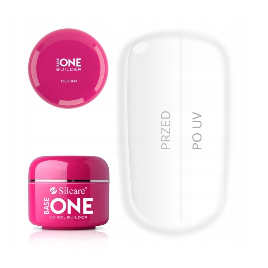 Silcare, Прозрачный бесцветный гель для наращивания ногтей Base One, 5 г
Silcare, Прозрачный бесцветный гель для наращивания ногтей Base One, 5 г