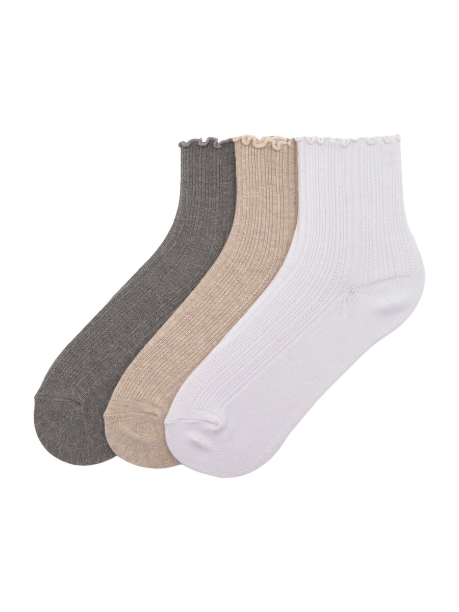 Носки Pull&Bear, цвет mottled beige/Dark grey/White
Носки Pull&Bear, цвет mottled beige/Dark grey/White