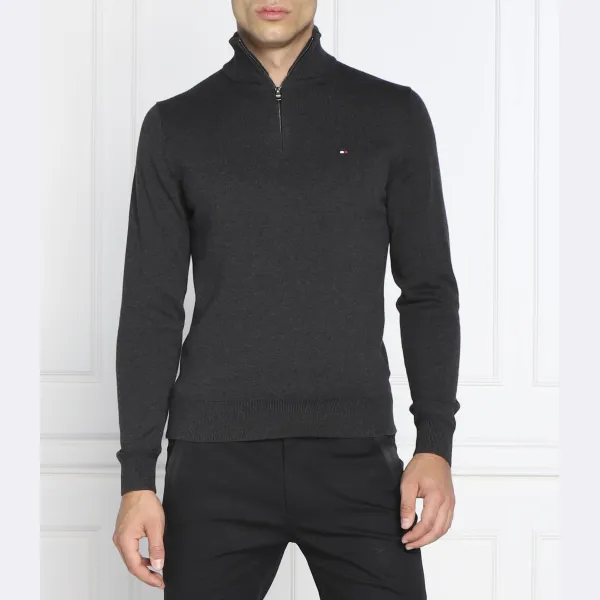 Свитер обычного кроя с ложной молнией с додатким Кашмиру Tommy Hilfiger, черный
Свитер обычного кроя с ложной молнией с додатким Кашмиру Tommy Hilfiger, черный