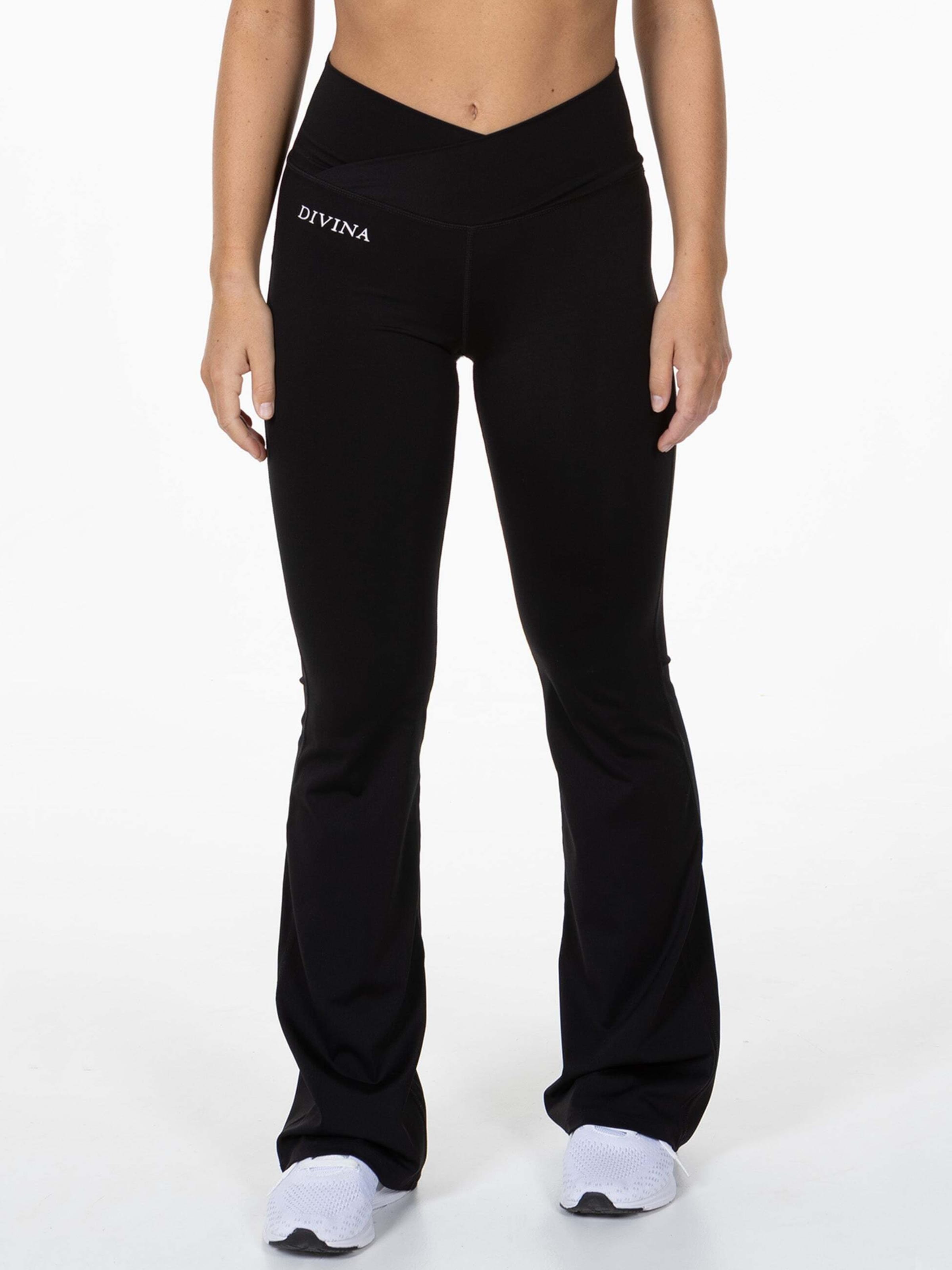 Divina Черные расклешенные спортивные брюки
Divina Черные расклешенные спортивные брюки