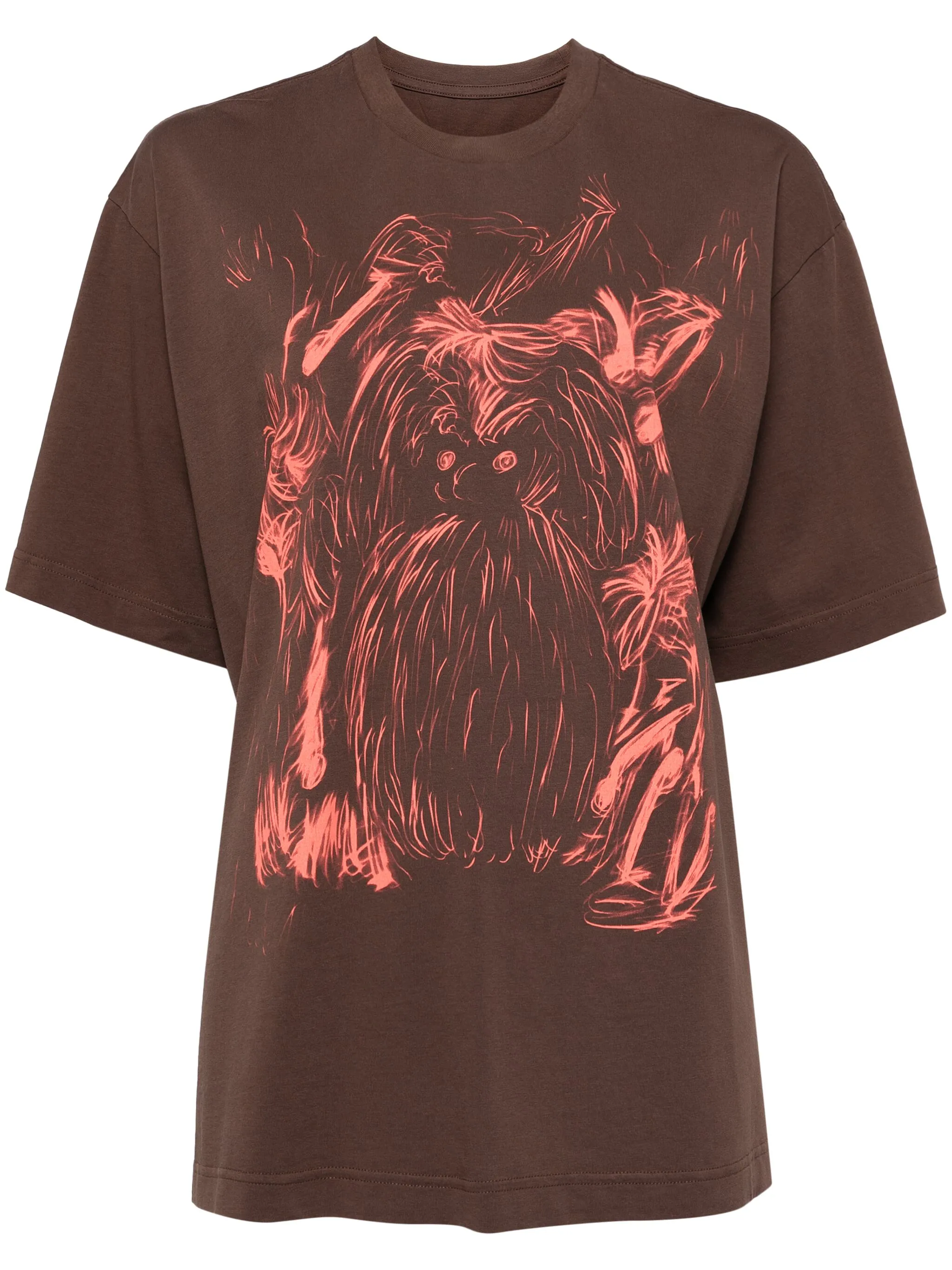 Футболка с принтом Jnby, коричневый
Футболка с принтом Jnby, коричневый