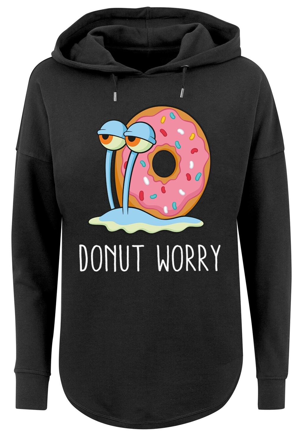 Толстовка с капюшоном SPONGEBOB SCHWAMMKOPF DONUT WORRY GARRY F4NT4STIC, черный
Толстовка с капюшоном SPONGEBOB SCHWAMMKOPF DONUT WORRY GARRY F4NT4STIC, черный