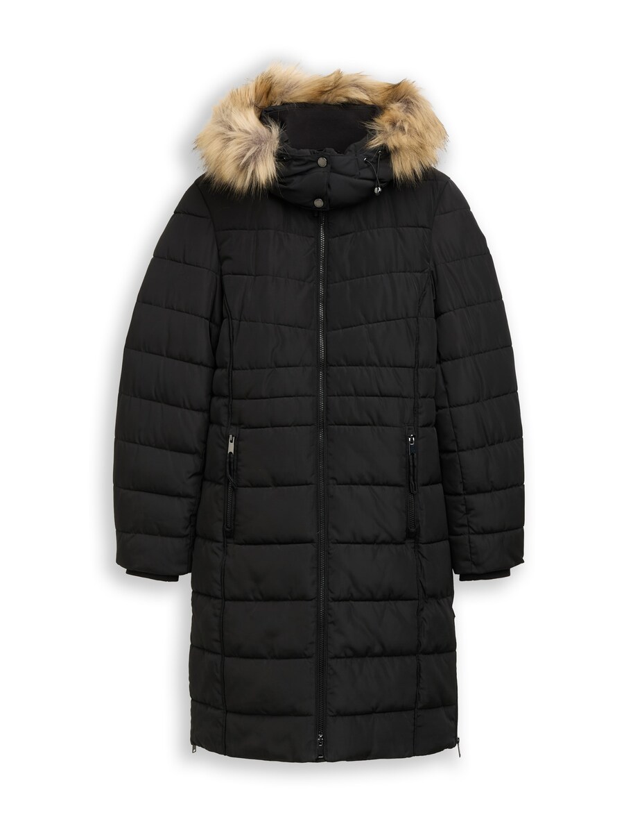 Зимнее пальто TOM TAILOR, черный
Зимнее пальто TOM TAILOR, черный