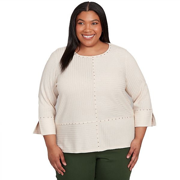 Топ Plus size с термоаппликацией Alfred Dunner
Топ Plus size с термоаппликацией Alfred Dunner