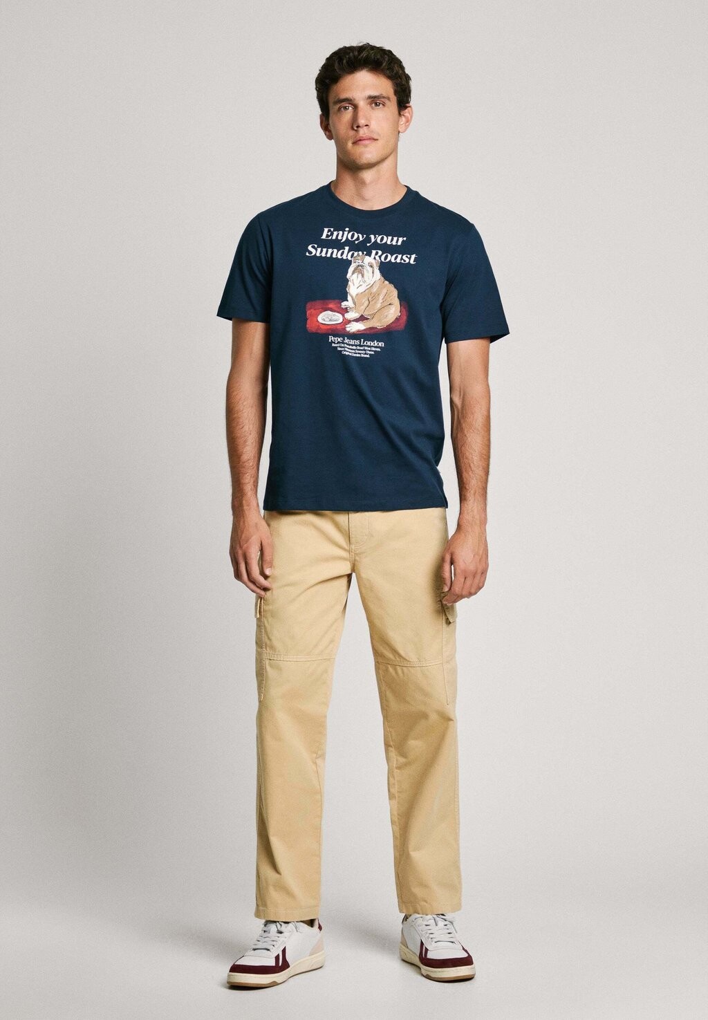 Футболка с принтом Pepe Jeans, темно-синий
Футболка с принтом Pepe Jeans, темно-синий