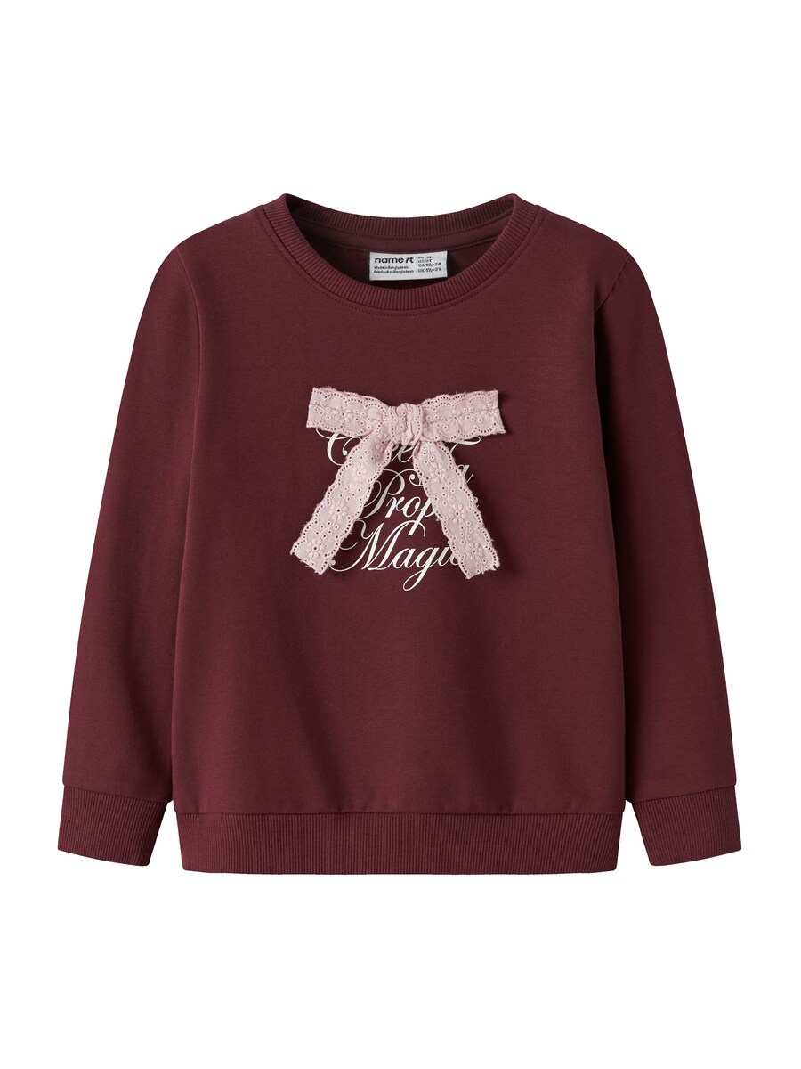 Толстовка NAME IT NMFSETINA, бургундия
Толстовка NAME IT NMFSETINA, бургундия