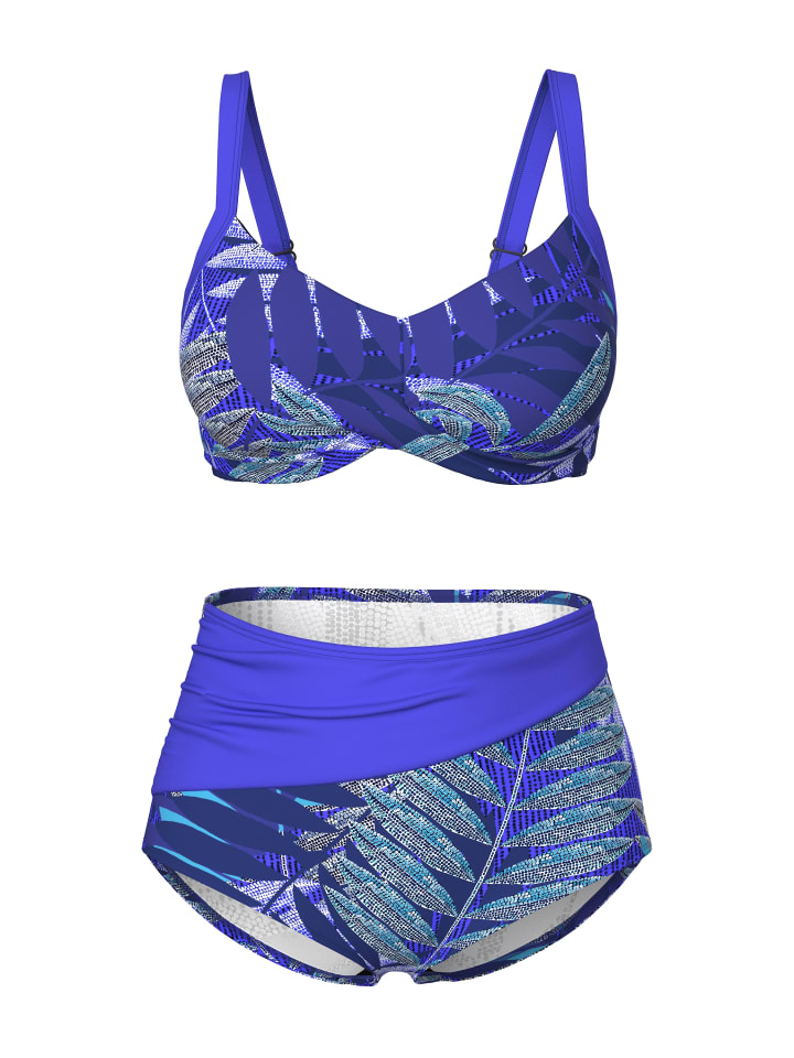 Бюстгальтер на косточках Ulla Popken, цвет dunkles azurblau
Бюстгальтер на косточках Ulla Popken, цвет dunkles azurblau