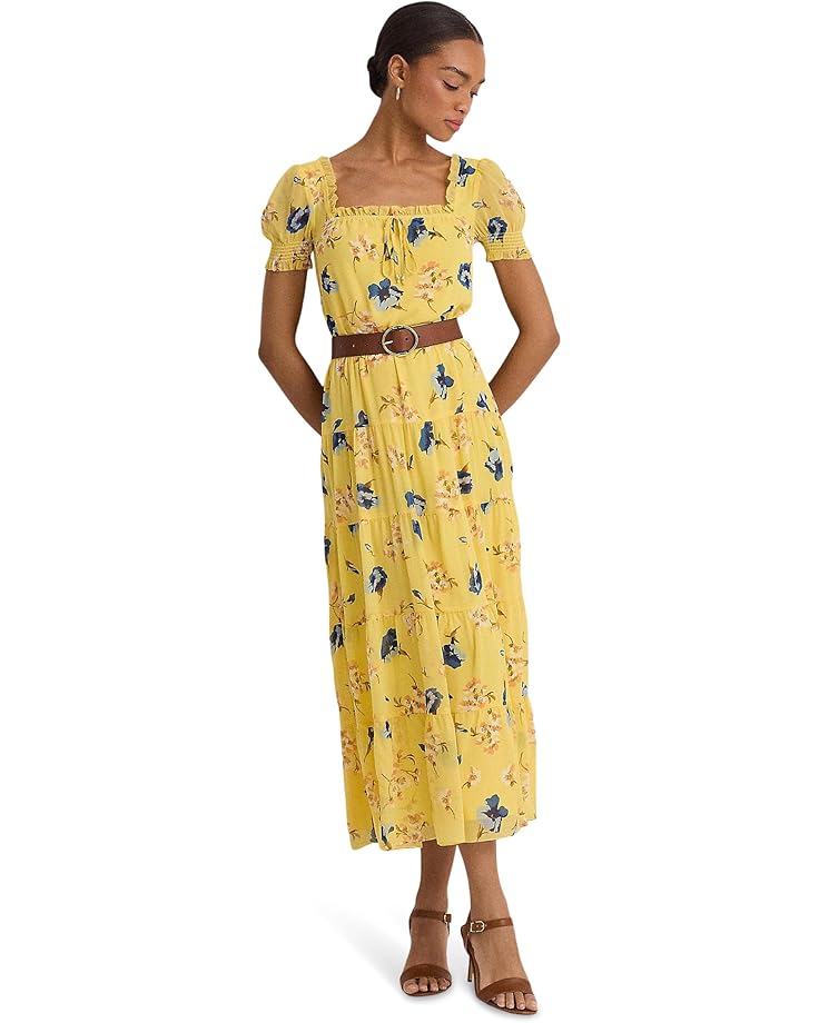 Платье Lauren Ralph Lauren Floral Georgette Puff-Sleeve Midi Dress, цвет Yellow Multi
Платье Lauren Ralph Lauren Floral Georgette Puff-Sleeve Midi Dress, цвет Yellow Multi