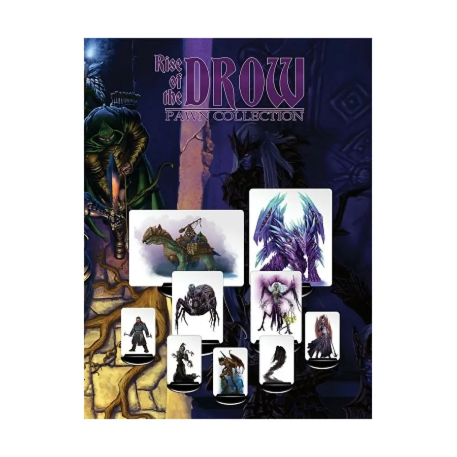 Rise of the Drow - Pawn Set, D&D (5E) (AAW Games), твердый переплет
Rise of the Drow - Pawn Set, D&D (5E) (AAW Games), твердый переплет