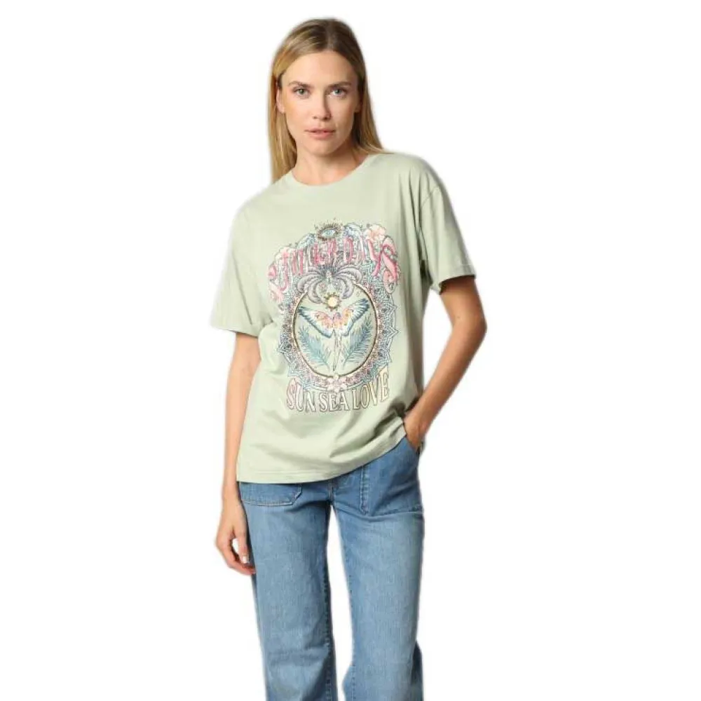 Футболка с коротким рукавом Deeluxe Summdays, зеленый
Футболка с коротким рукавом Deeluxe Summdays, зеленый