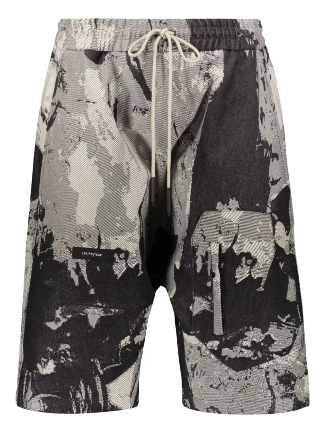 Хлопковые шорты ISO.POETISM, черный 
Хлопковые шорты ISO.POETISM, черный