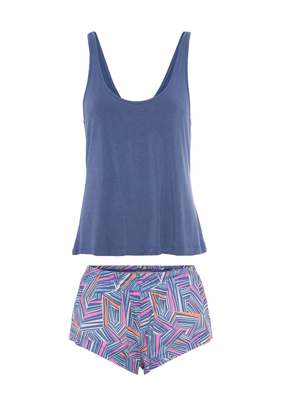 Пижама LSCN by LASCANA Short Pajama Set, синий
Пижама LSCN by LASCANA Short Pajama Set, синий