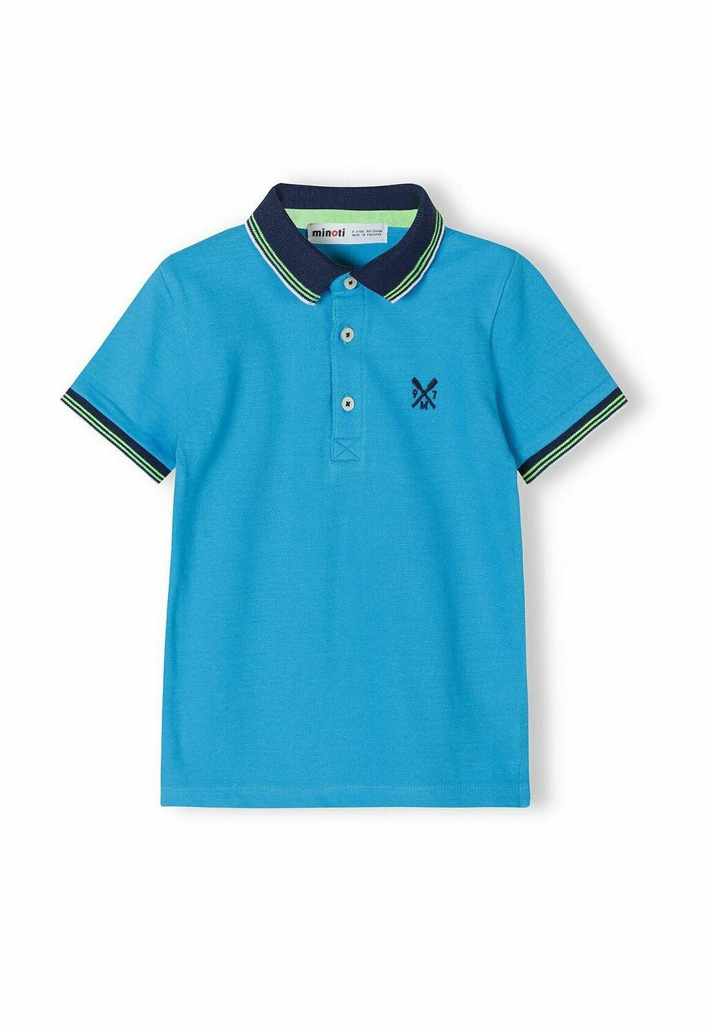 Рубашка-поло SHORT SLEEVE MINOTI, цвет turquoise 
Рубашка-поло SHORT SLEEVE MINOTI, цвет turquoise