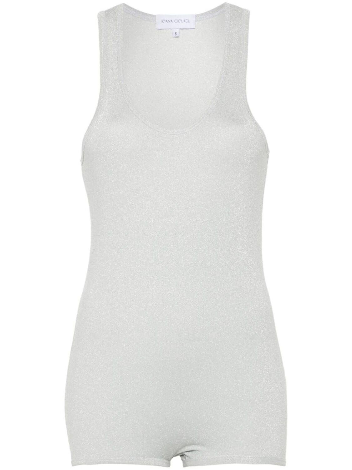 Ioana Ciolacu боди с эффектом металлик, серый
Ioana Ciolacu боди с эффектом металлик, серый